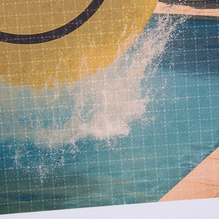 Smiley Poolside Trip - Art Print