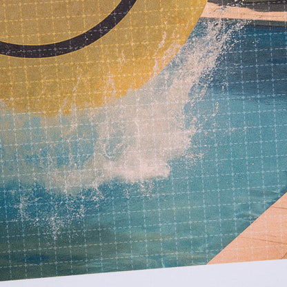 Smiley Poolside Trip - Art Print