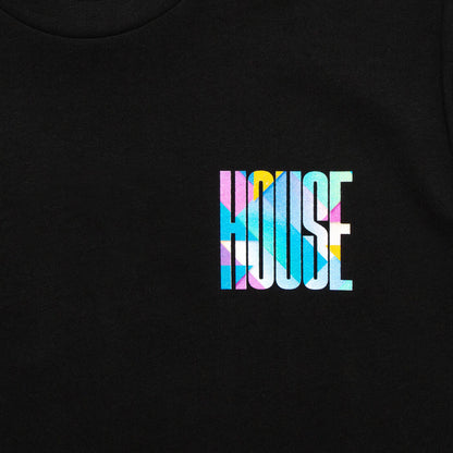 Solstice Higher House Back Print - Sweatshirt - Black