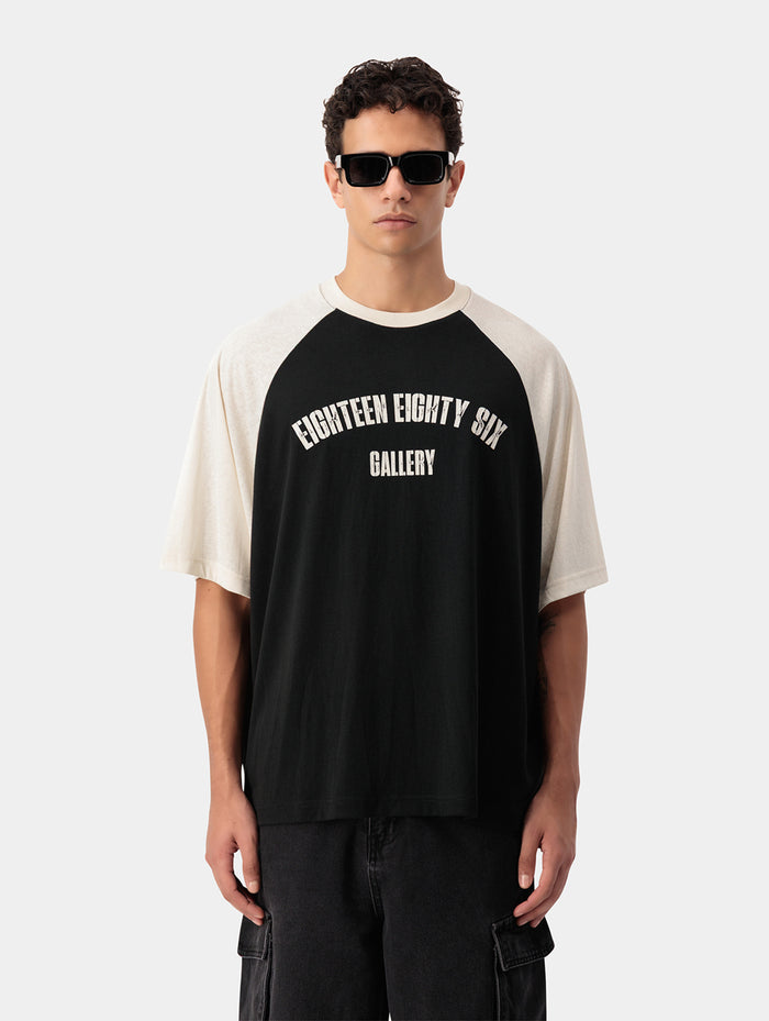 STAMP RAGLAN T-SHIRT