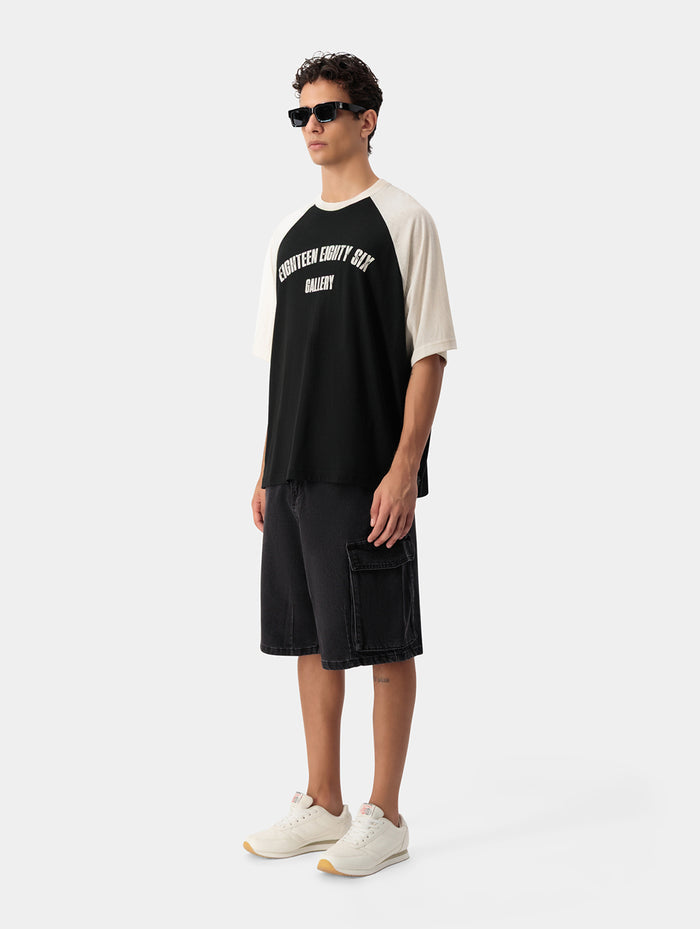 STAMP RAGLAN T-SHIRT