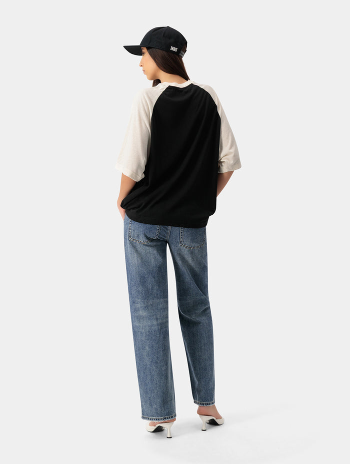STAMP RAGLAN T-SHIRT