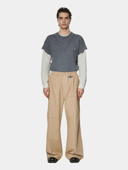 STITCHED TROUSERS
