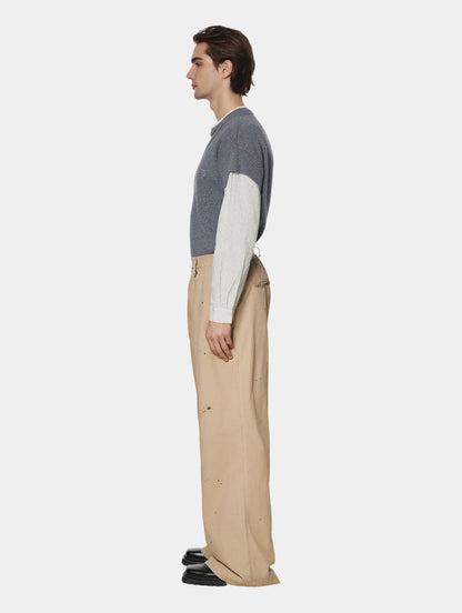 STITCHED TROUSERS