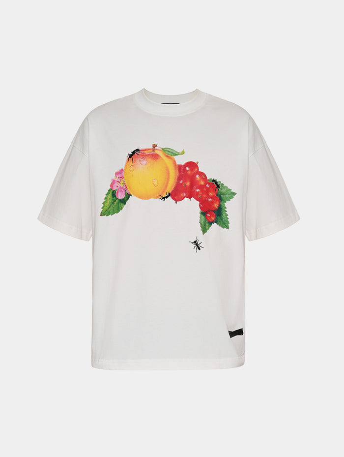 SUMMER FRUITS T-SHIRT - WHITE