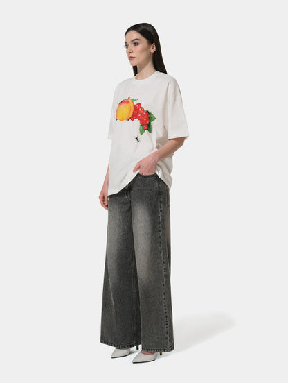 SUMMER FRUITS T-SHIRT - WHITE