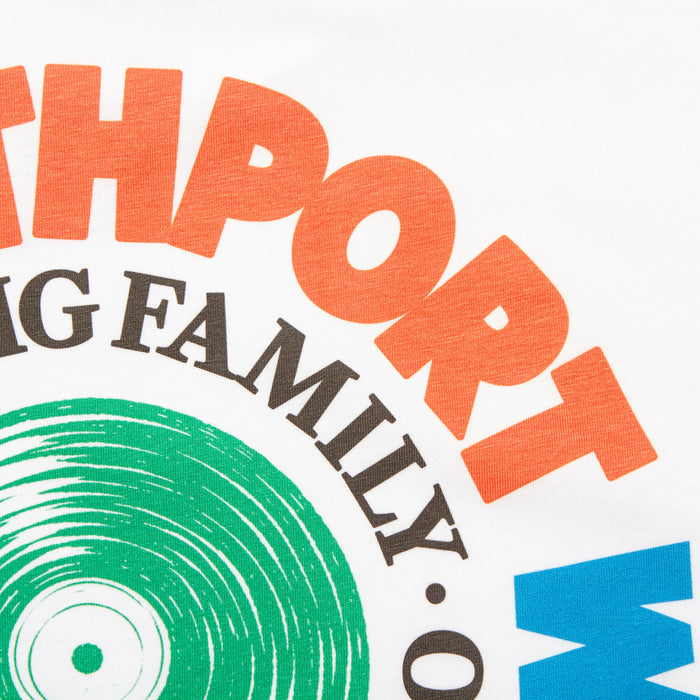 SW Vinyl Green Back Print - Tshirt - White