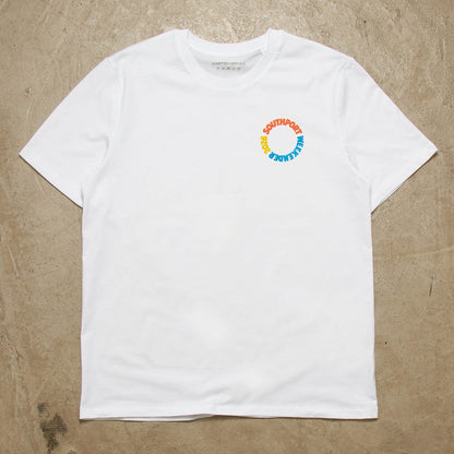 SW Vinyl Green Back Print - Tshirt - White