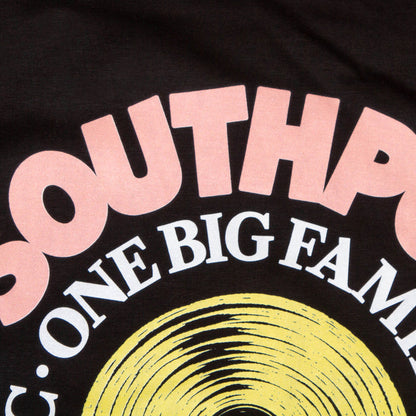 SW Vinyl Yellow Back Print - Tshirt - Black