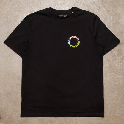 SW Vinyl Yellow Back Print - Tshirt - Black