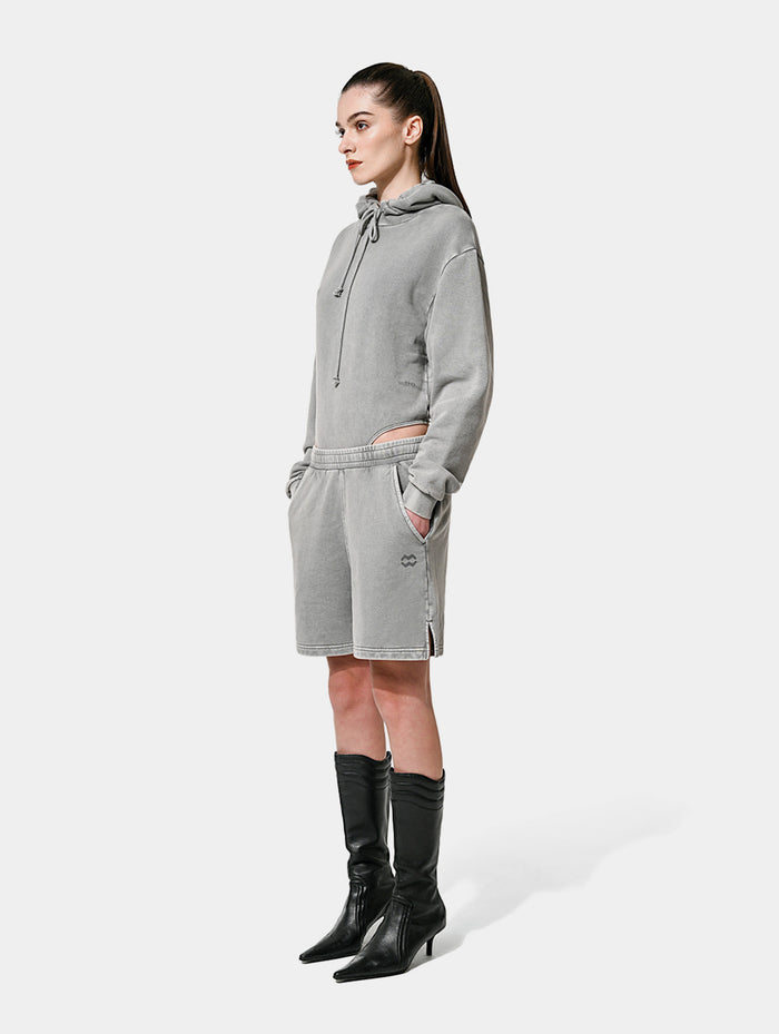 SWEAT SHORTS FROST GREY