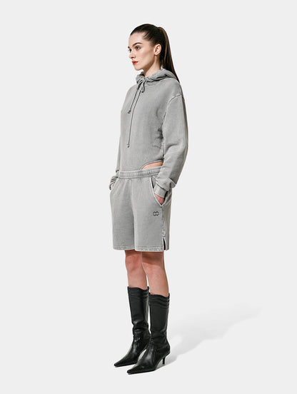 SWEAT SHORTS FROST GREY