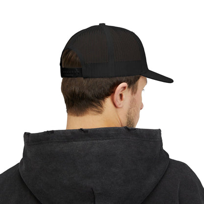 "Testify" Snapback Trucker Hat — Embroidered Pride Edition