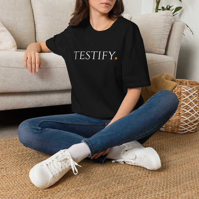 "Testify" T Shirt - Pride Edition