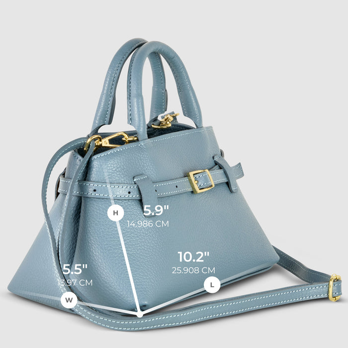 The Aria Belted Satchel