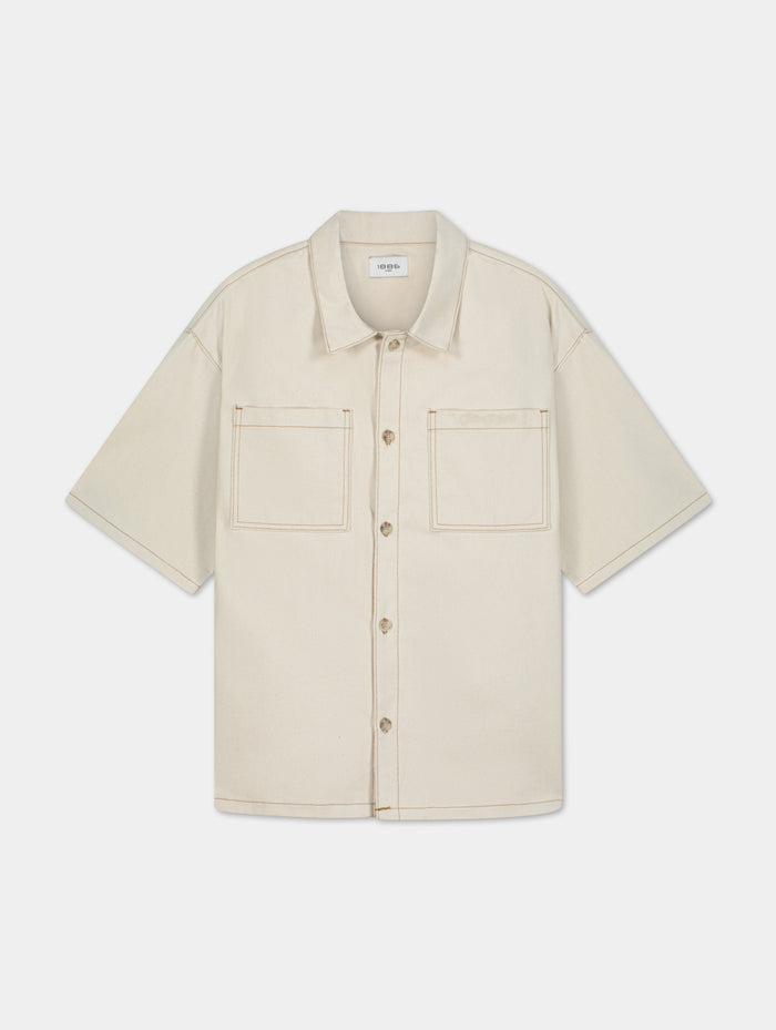 The Stitched Denim Shirt