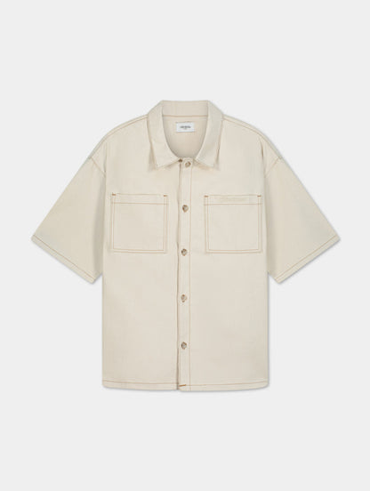 The Stitched Denim Shirt