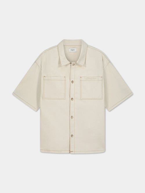The Stitched Denim Shirt