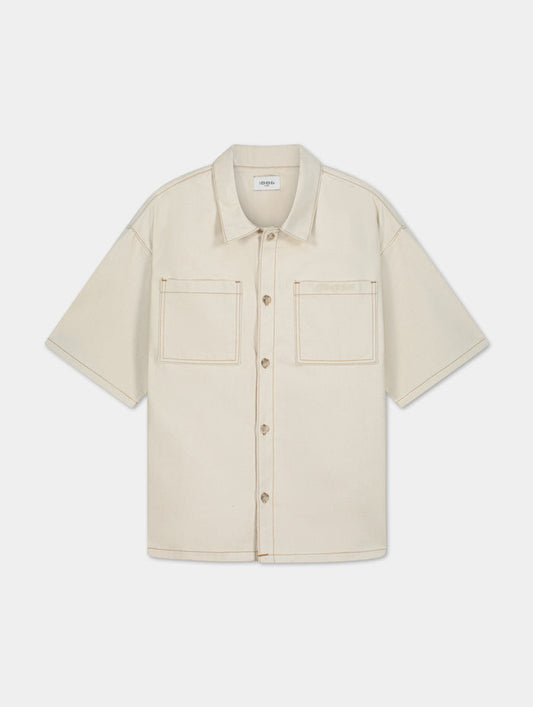 The Stitched Denim Shirt