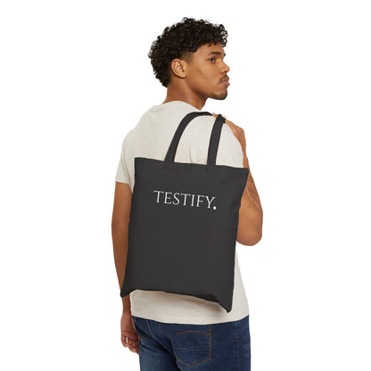 The "TESTIFY" Tote