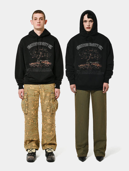 TREE OF LIFE HOODIE- BLACK
