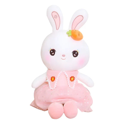 TT00476 Cute Flower Skirt Bunny Plush Toy