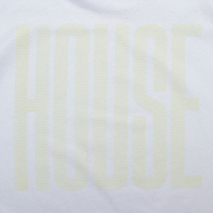 UV Glow Higher House Back Print - Tshirt - White