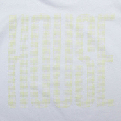 UV Glow Higher House Back Print - Tshirt - White