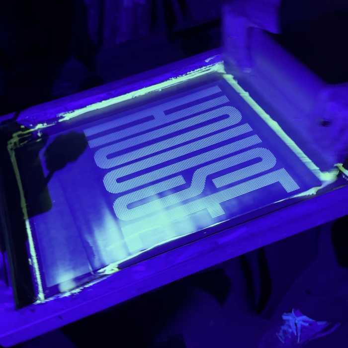 UV Glow Higher House Front Print - Tshirt - White