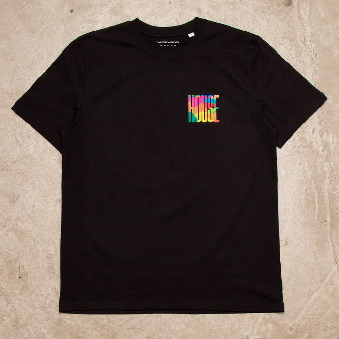 Vapor Higher House Back Print - Tshirt - Black