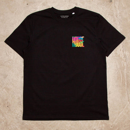 Vapor Higher House Back Print - Tshirt - Black