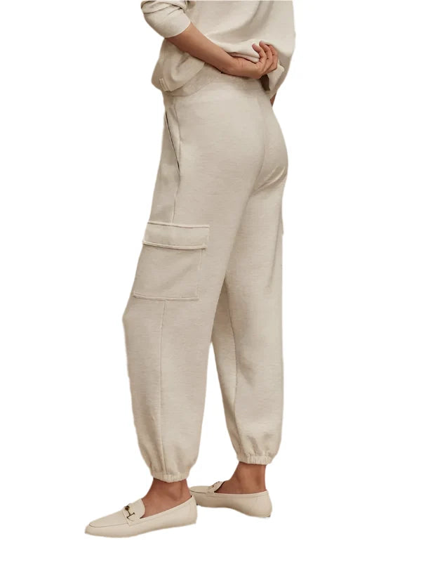 Varley Cargo Pants (27.5") - Ivory Marl