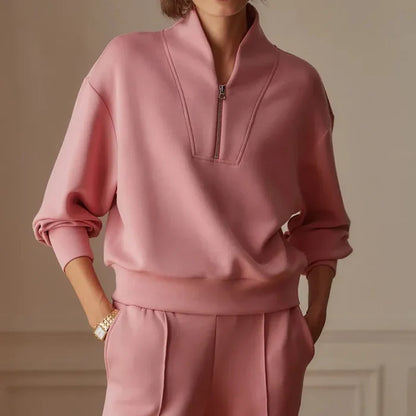 Varley Davidson Sweat - Brandy Rose