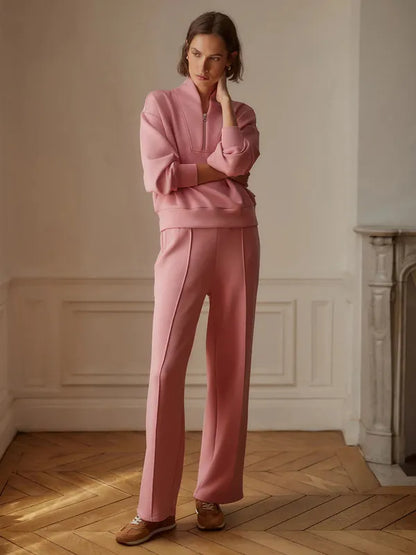 Varley Davidson Sweat - Brandy Rose