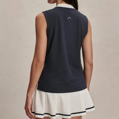 Varley Shelby Tank - Navy/White