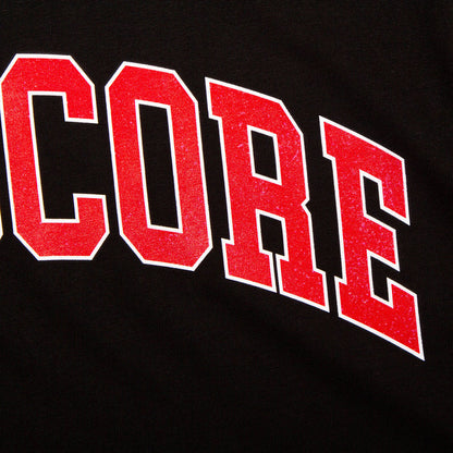 Varsity Hardcore Back Print - Tshirt - Black