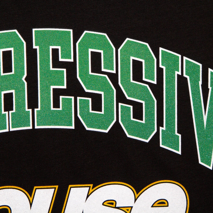 Varsity Progressive House Back Print - Tshirt - Black