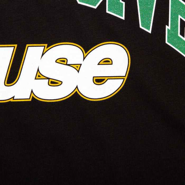 Varsity Progressive House Back Print - Tshirt - Black