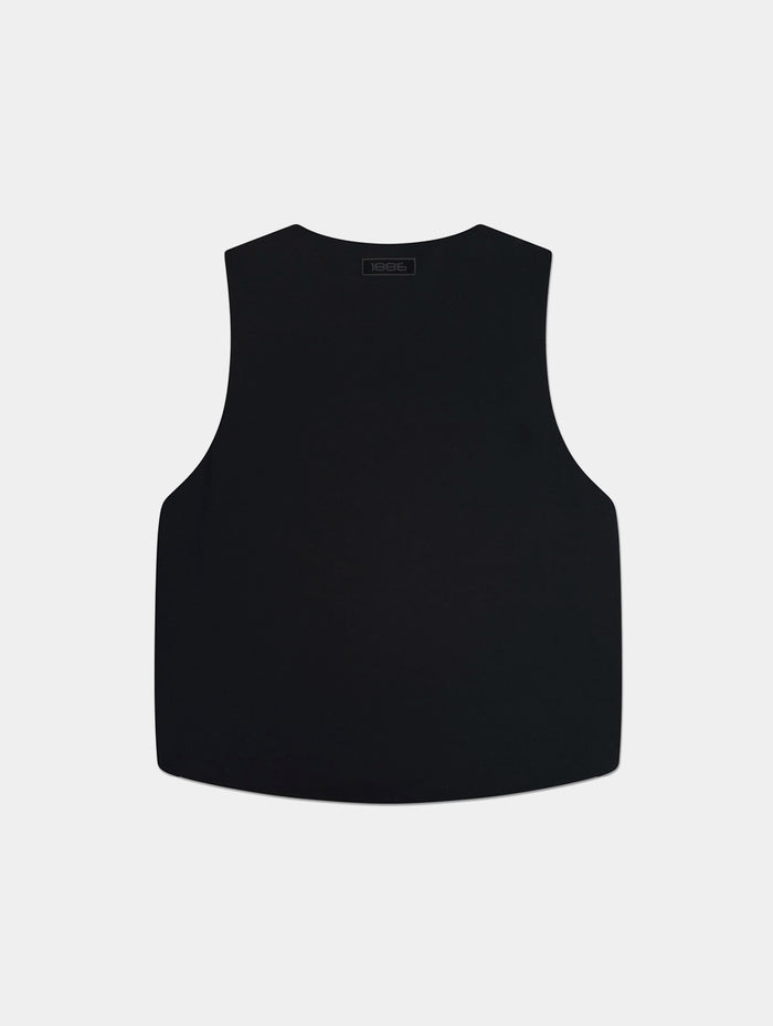 VEST - BLACK.