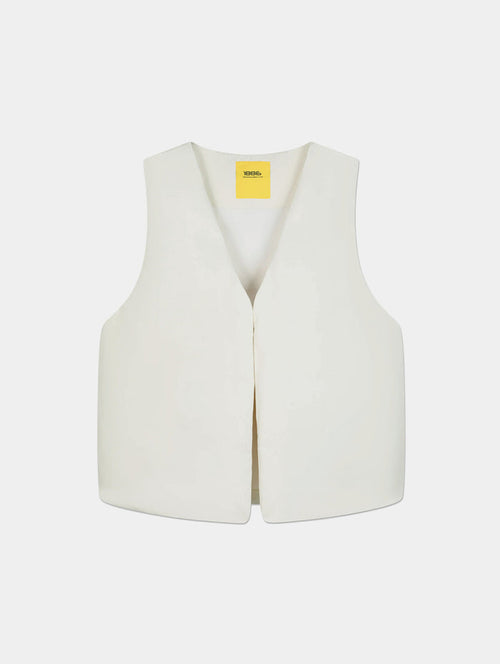 VEST - OFF WHITE