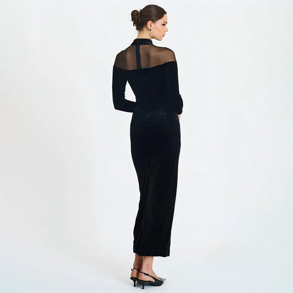 Voile See Through Dress