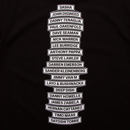 W Progressive House Architects Back Print - Tshirt - Black