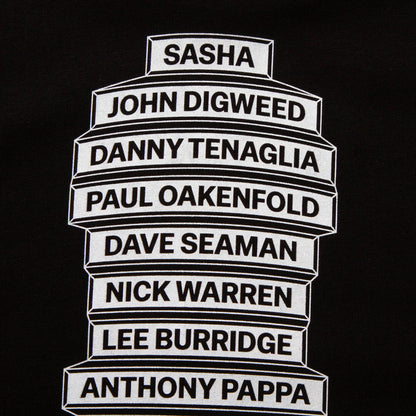 W Progressive House Architects Back Print - Tshirt - Black