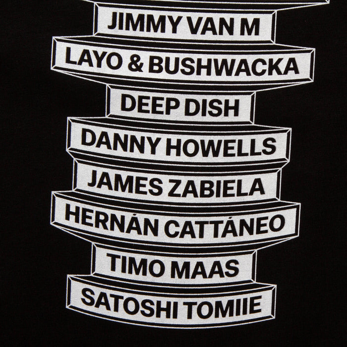 W Progressive House Architects Back Print - Tshirt - Black