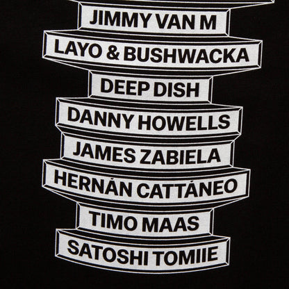 W Progressive House Architects Back Print - Tshirt - Black