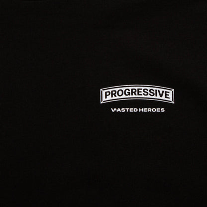 W Progressive House Architects Back Print - Tshirt - Black
