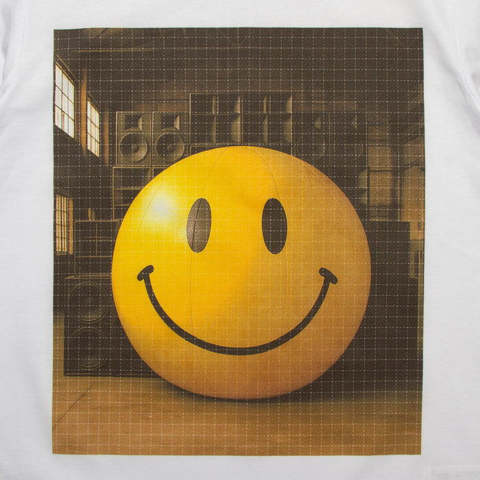 Warehouse Smiley Trip Back Print - Tshirt - White