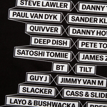 WH Progressive House Legacy Back Print - Tshirt - Black