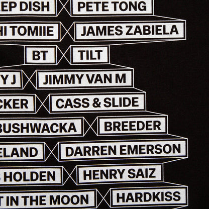 WH Progressive House Legacy Back Print - Tshirt - Black