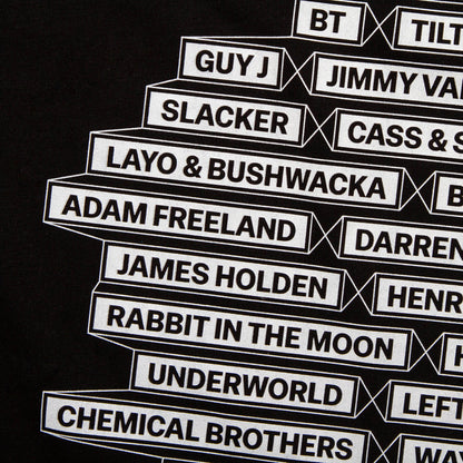 WH Progressive House Legacy Back Print - Tshirt - Black